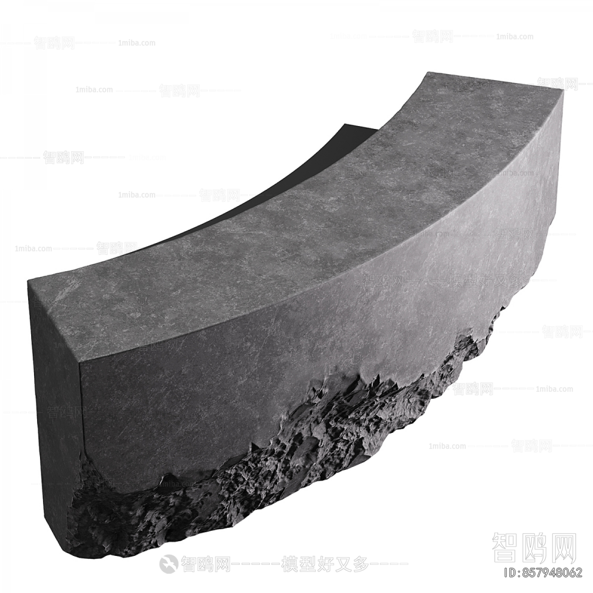 Wabi-sabi Style Reception Desk