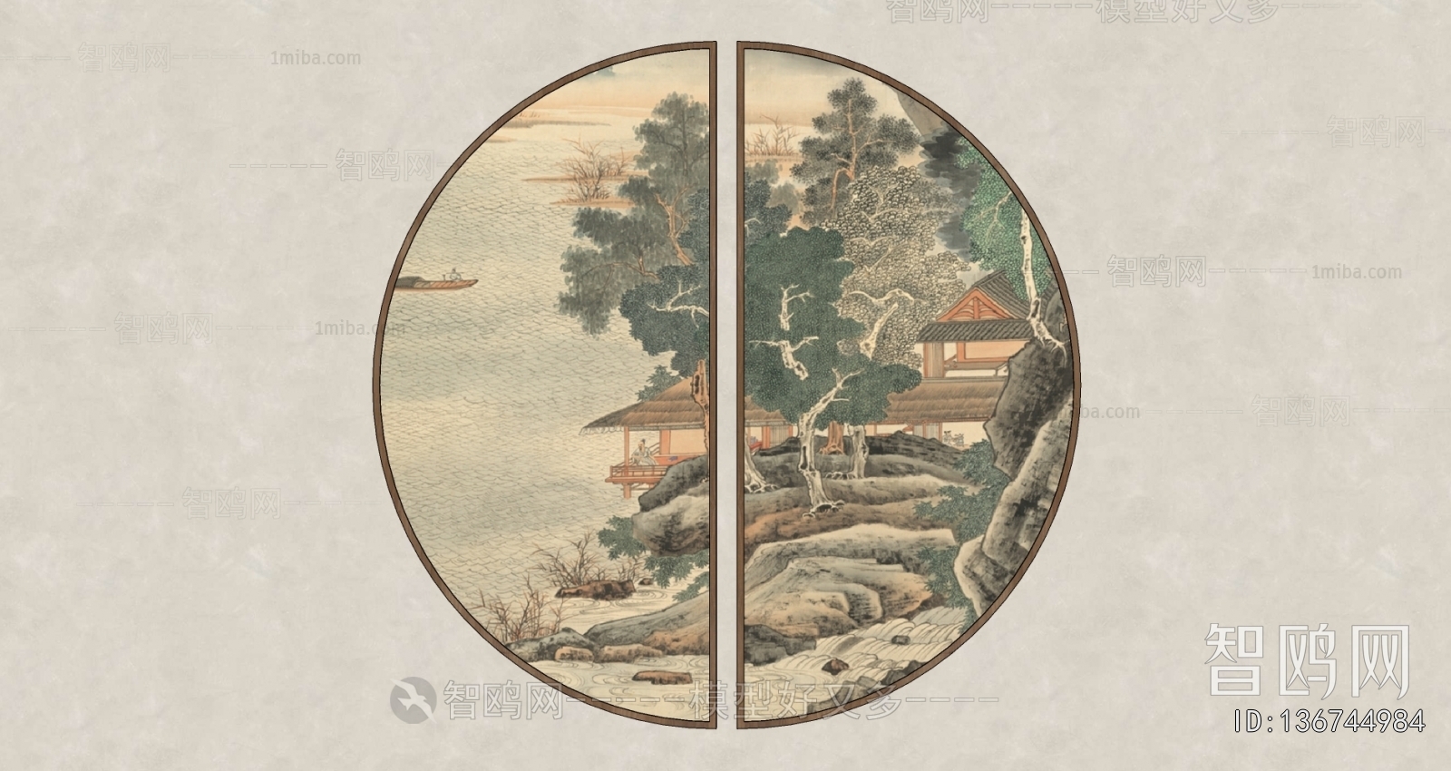 New Chinese Style Painting