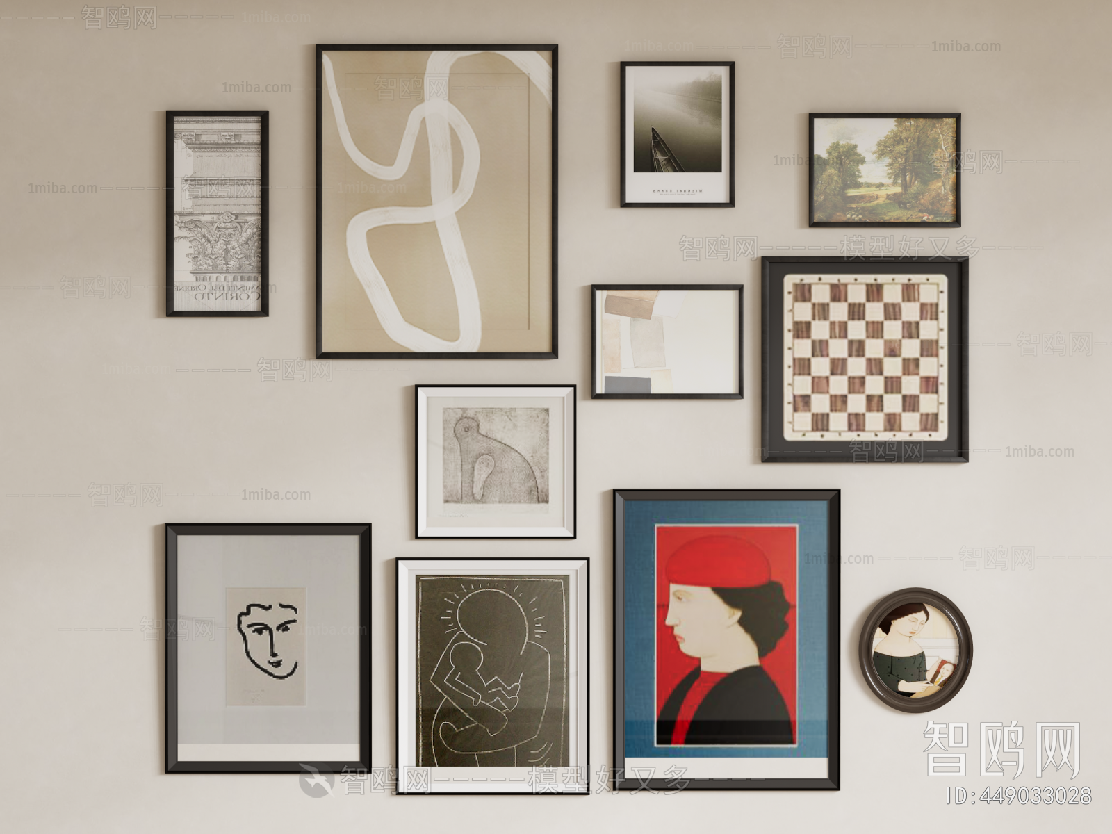 French Style Painting