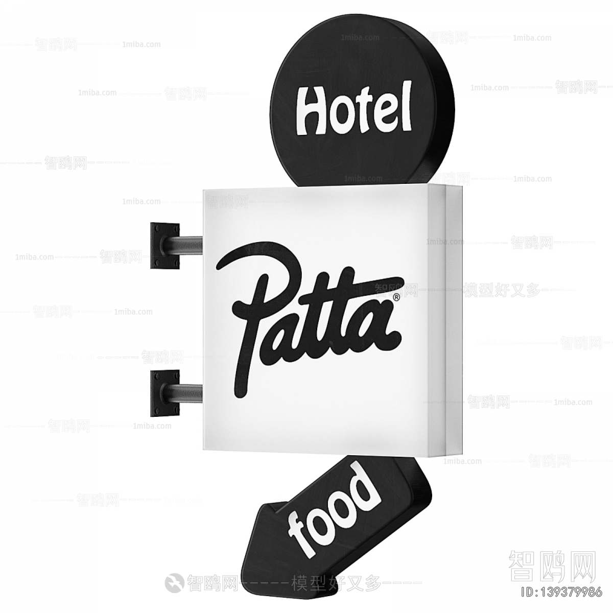 Modern Guide Board/bulletin Board