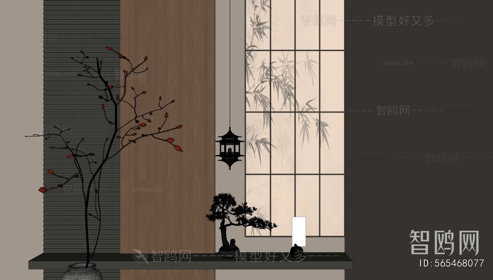 New Chinese Style Hallway