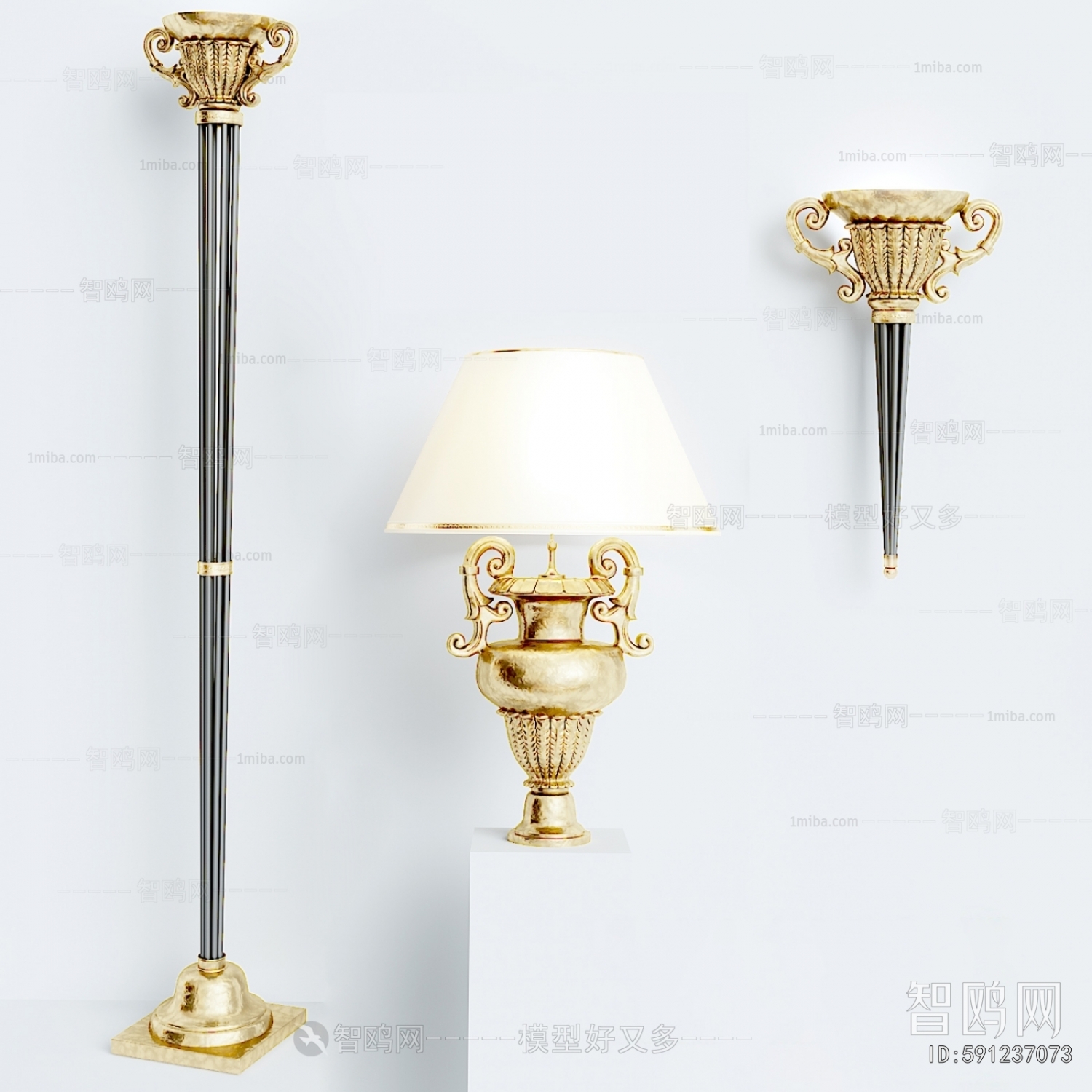 European Style Table Lamp