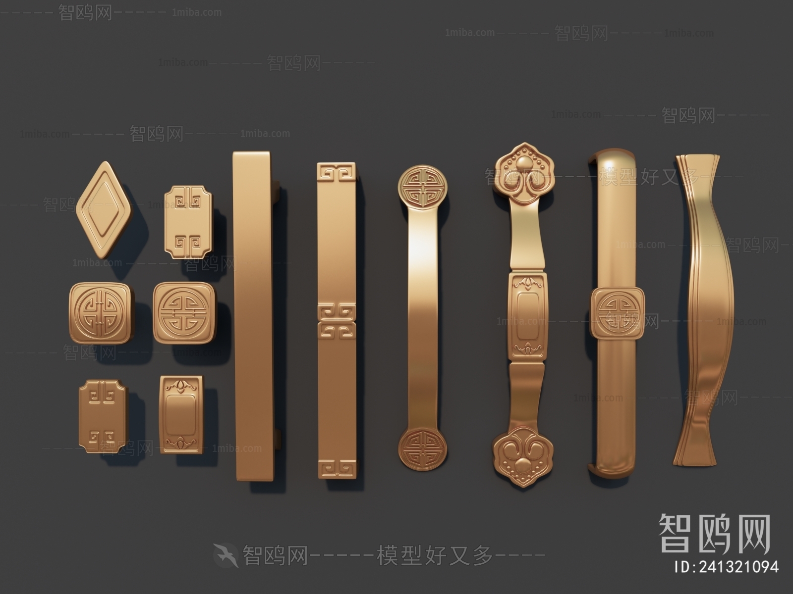 New Chinese Style Door Handle