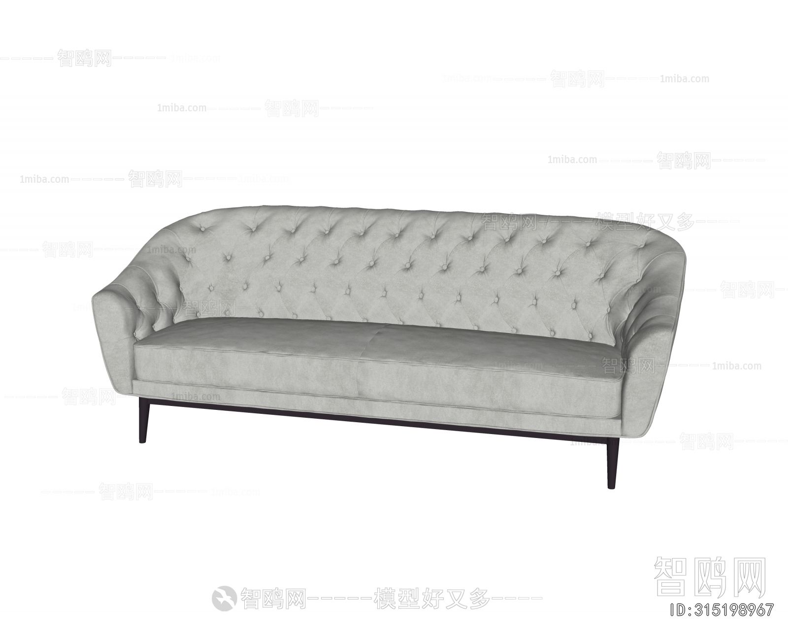 Simple European Style A Sofa For Two