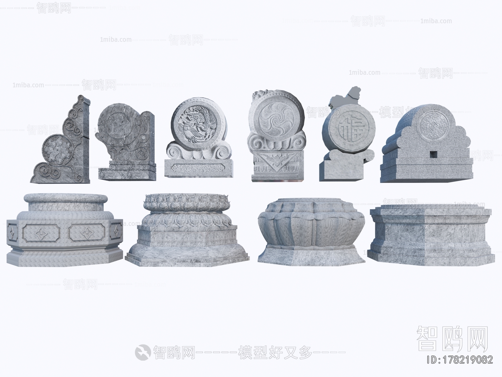 Chinese Style Stone Carving
