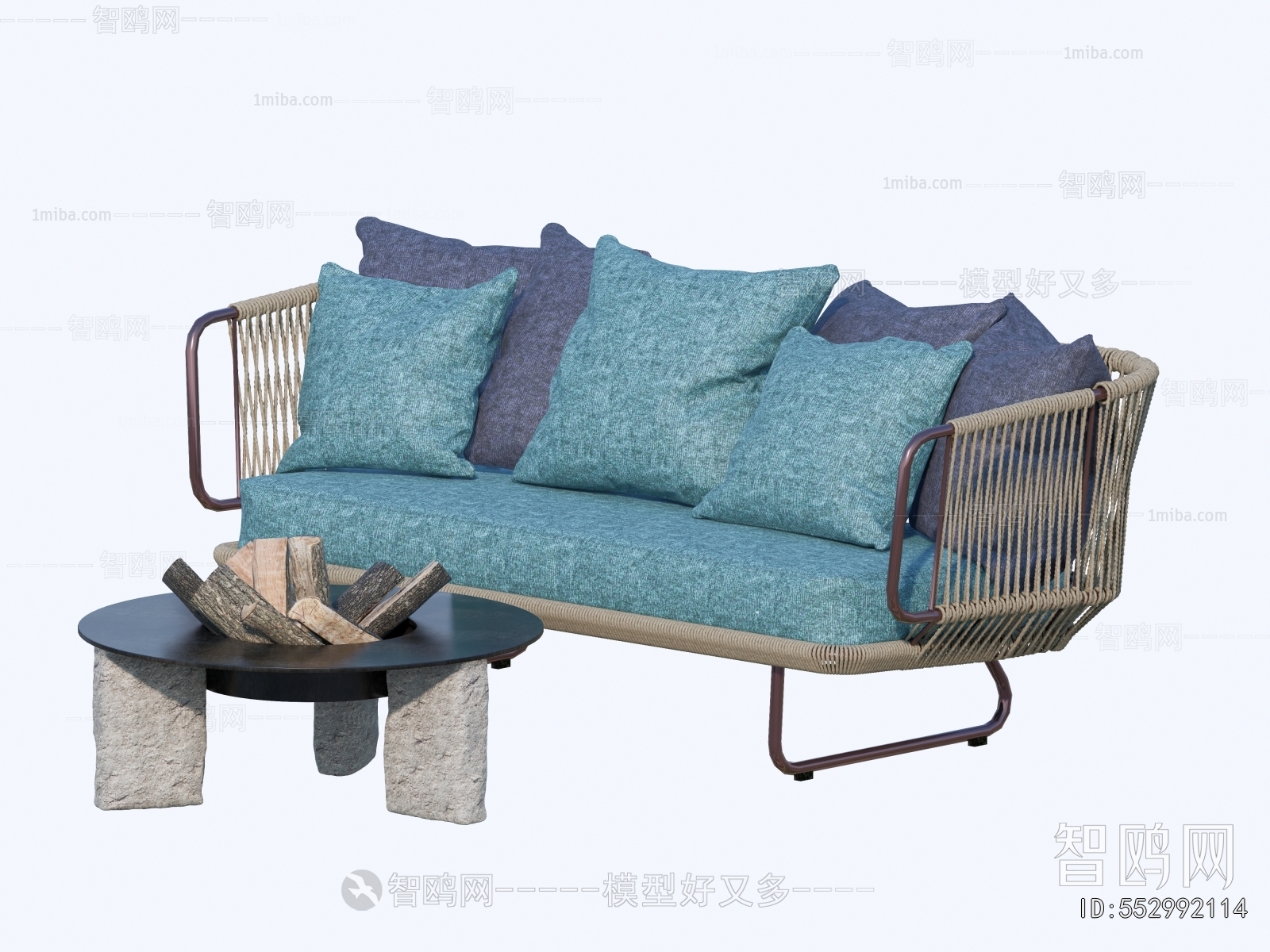 Modern Outdoor Sofa