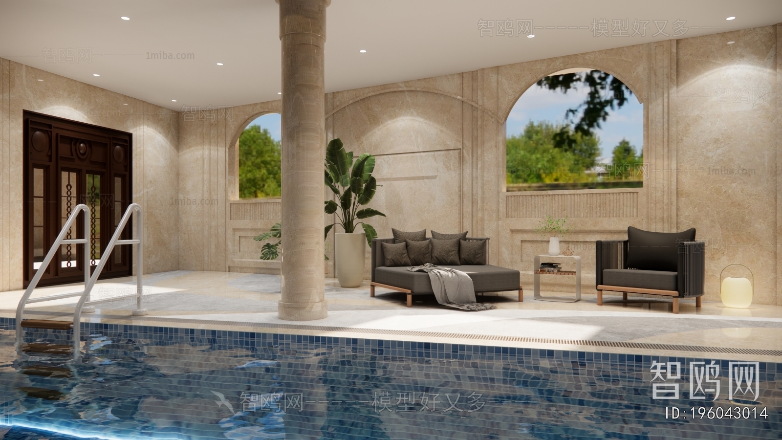 European Style Swimming Pool