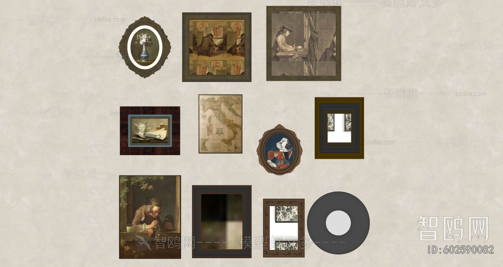 French Style Painting