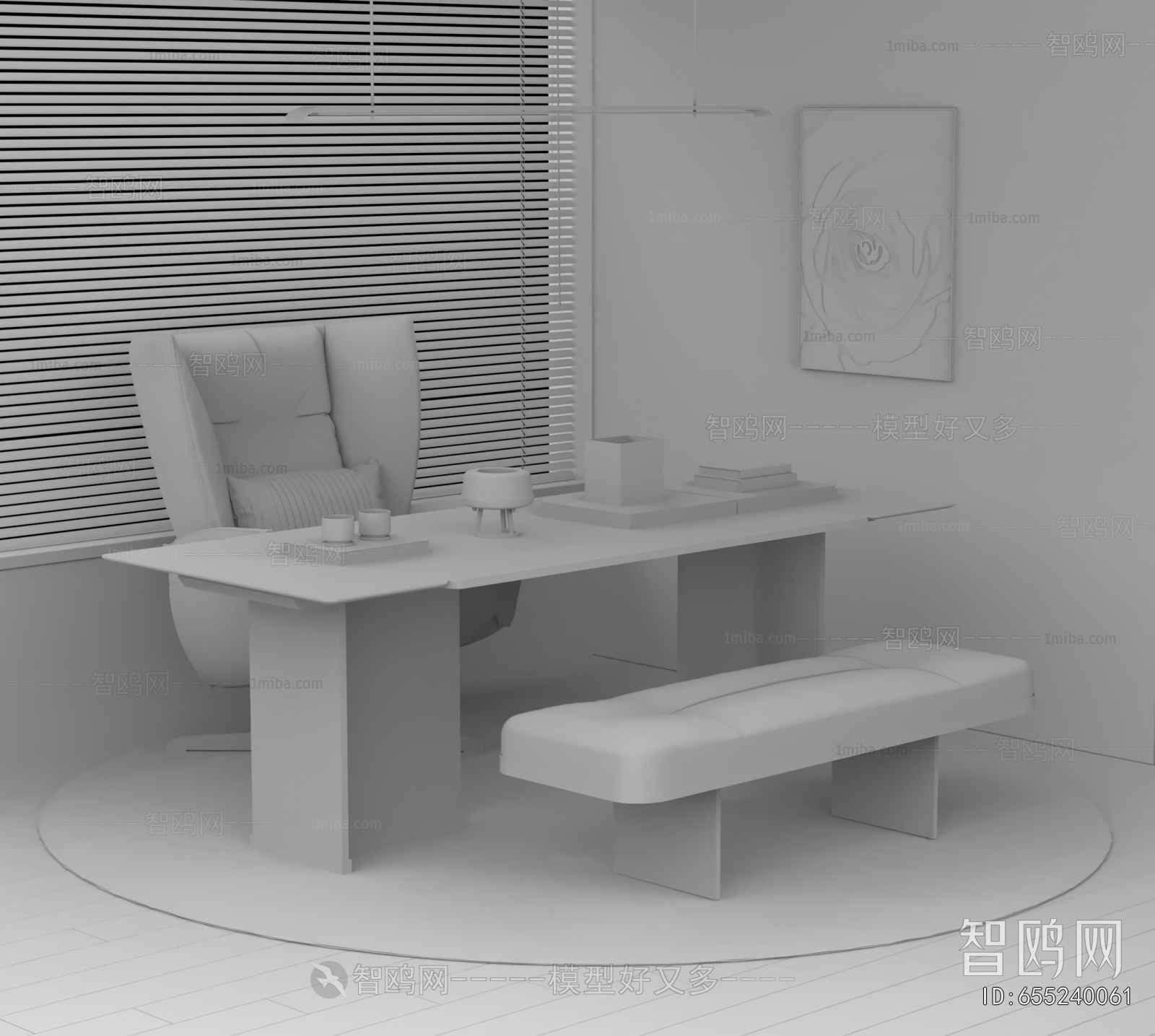 Modern Computer Desk And Chair