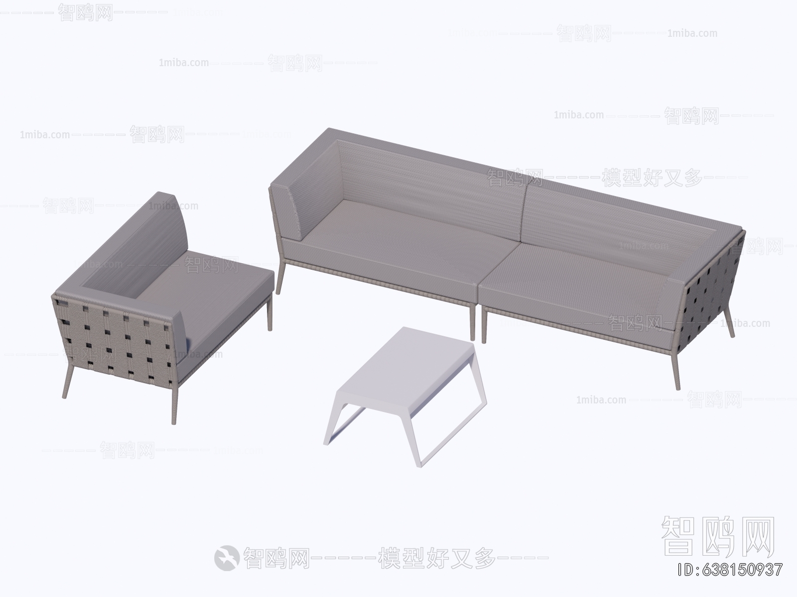 Modern Outdoor Sofa