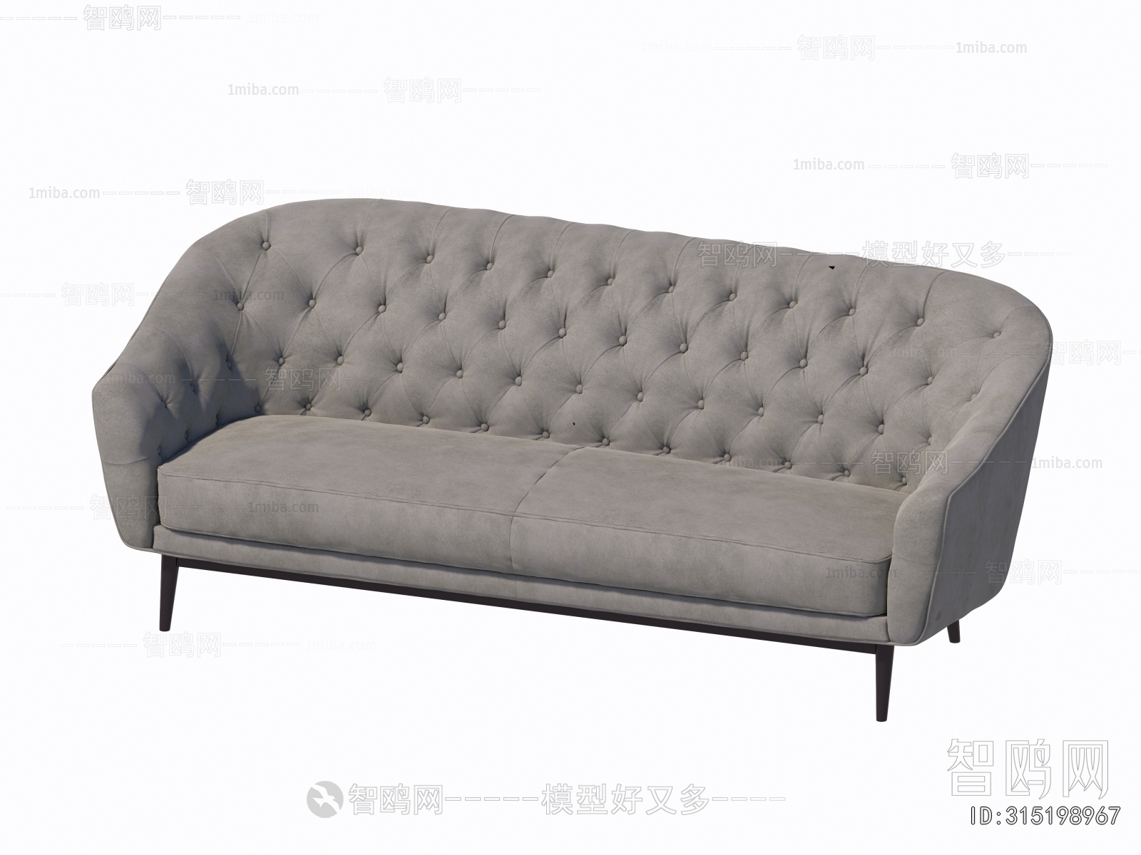 Simple European Style A Sofa For Two