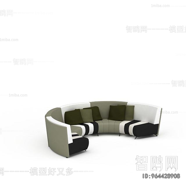Modern Curved Sofa