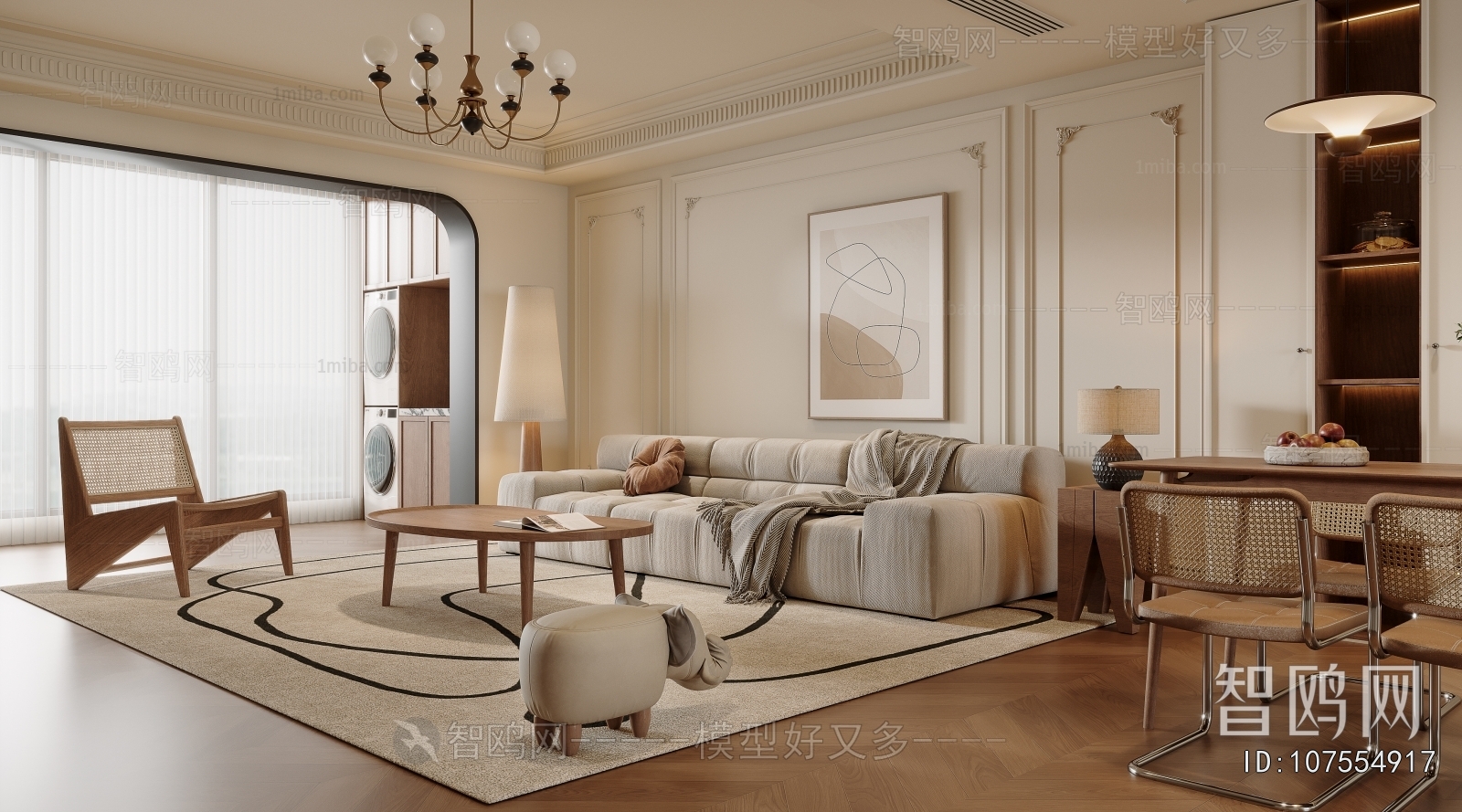 French Style A Living Room