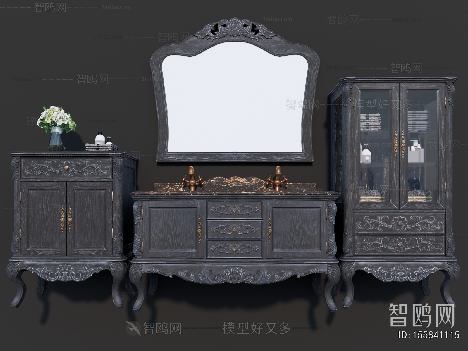 American Style Bathroom Cabinet