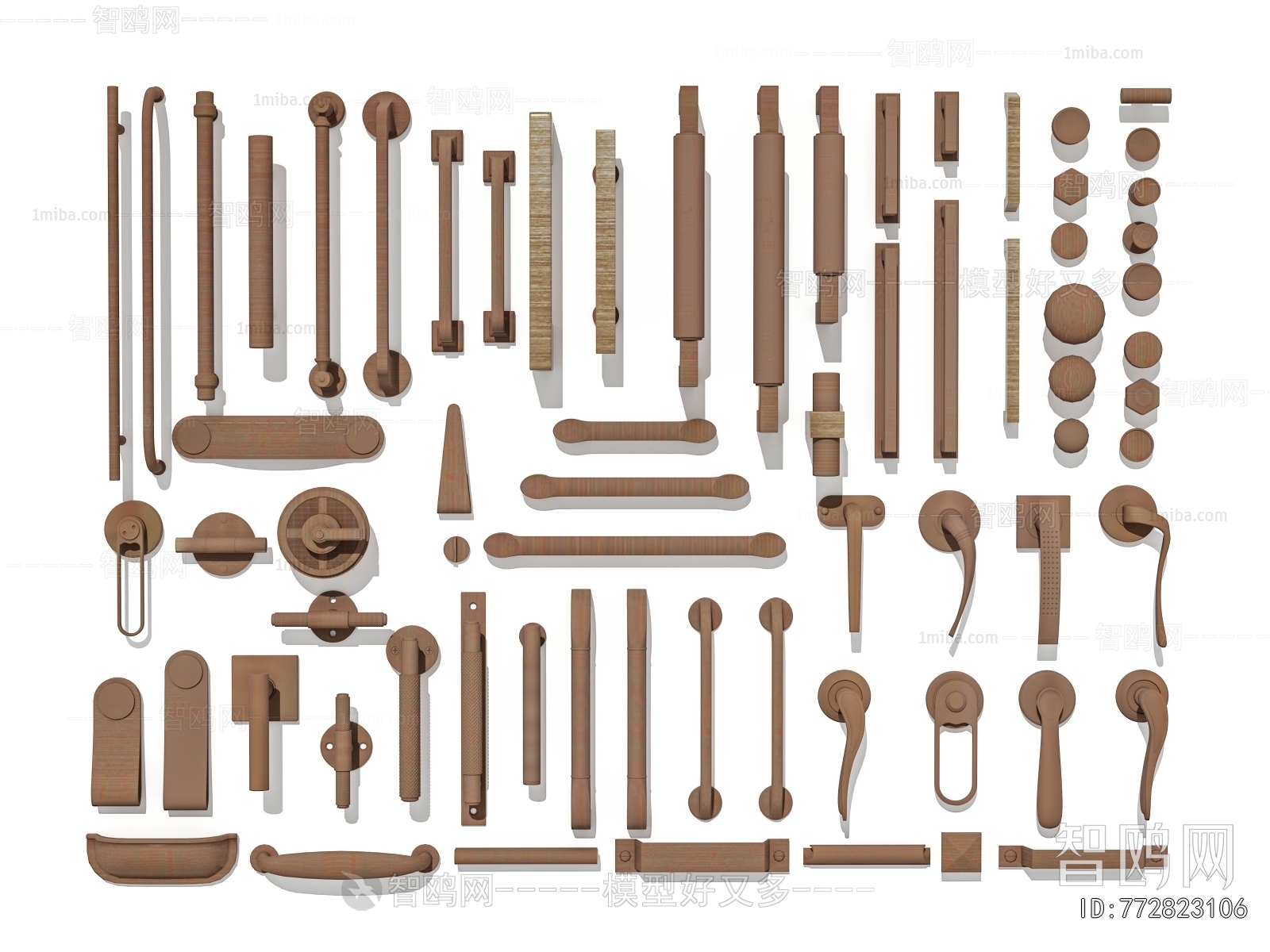 New Chinese Style Door Handle