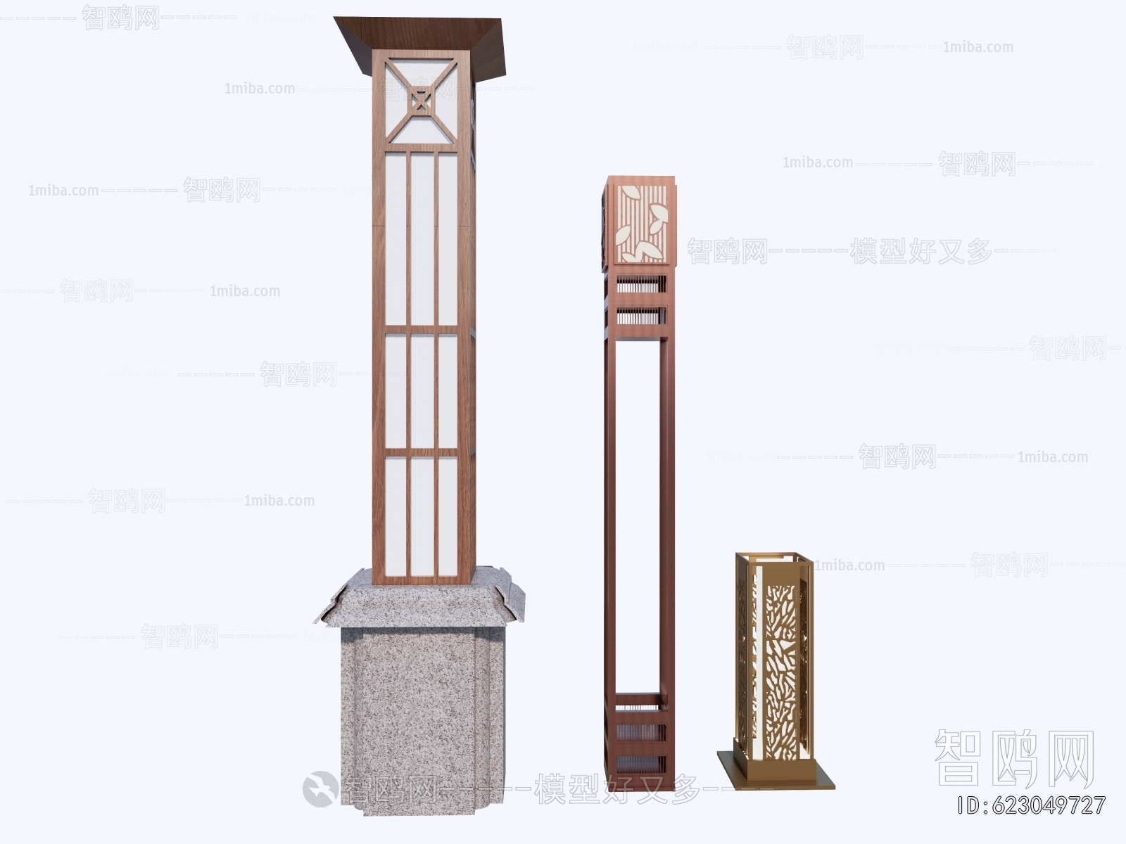 New Chinese Style Outdoor Light