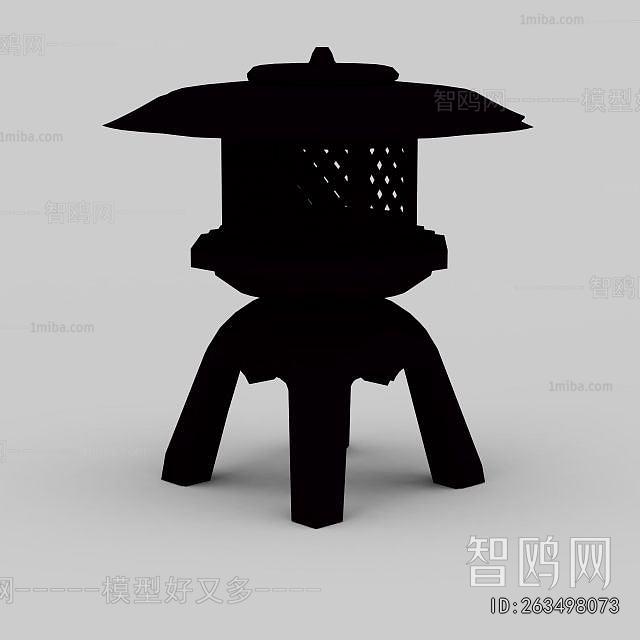 New Chinese Style Outdoor Light