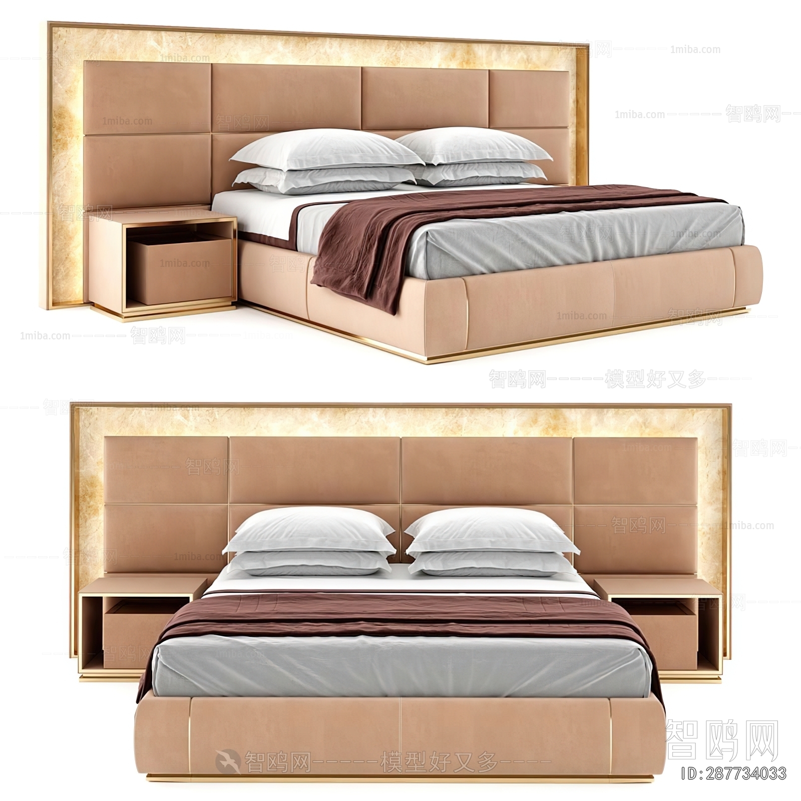 Modern Double Bed