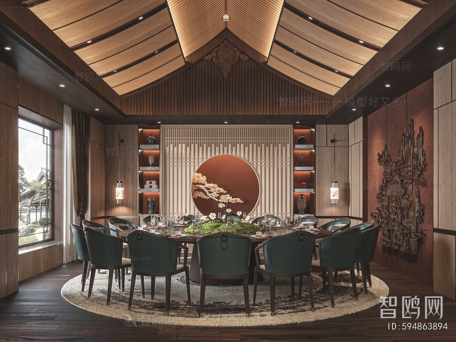 New Chinese Style Restaurant Box