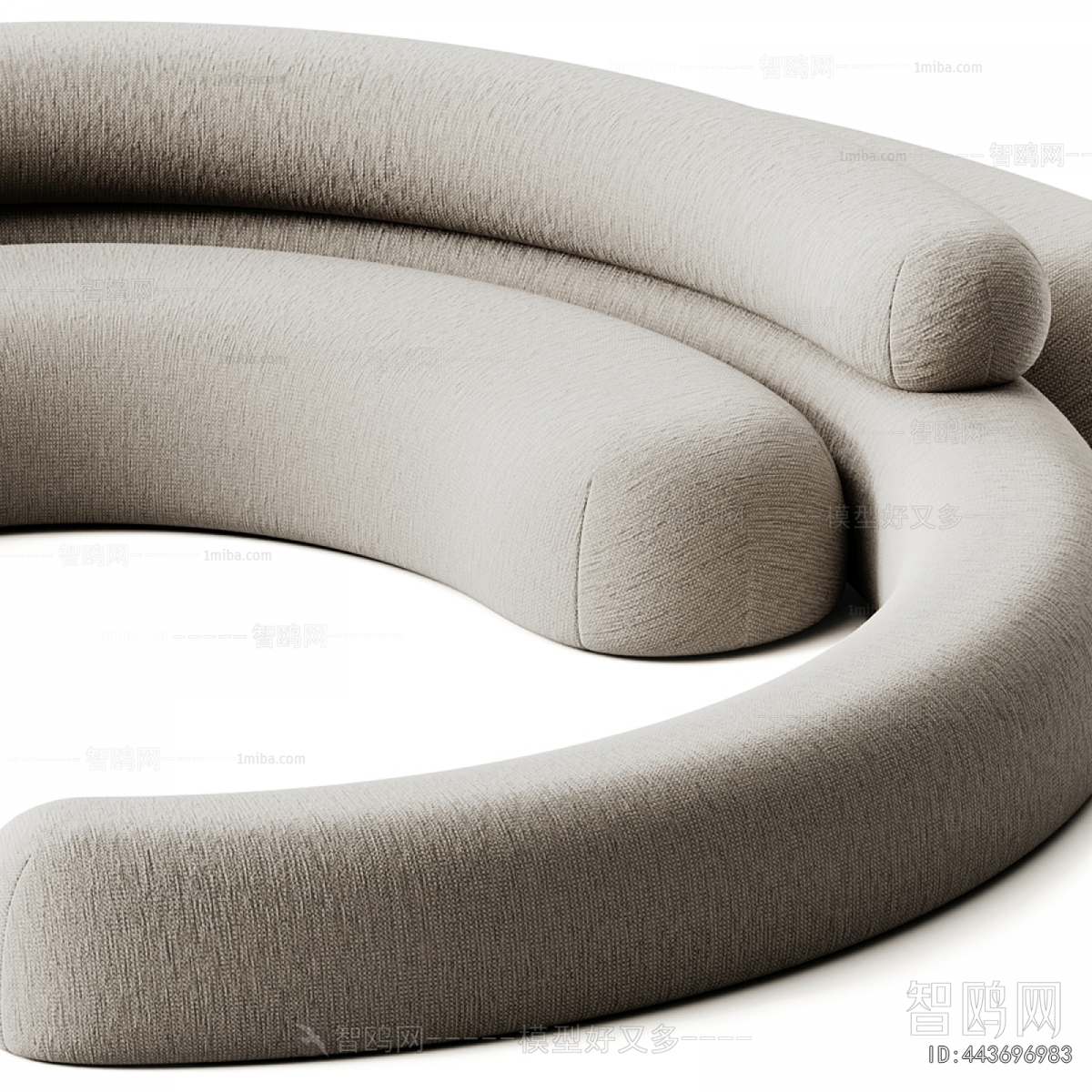 Modern Curved Sofa