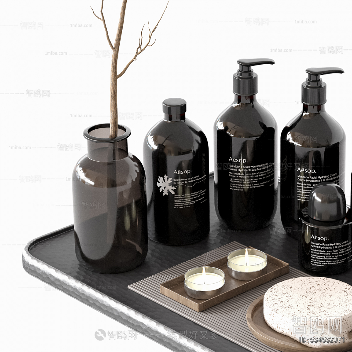 Modern Bathroom Set
