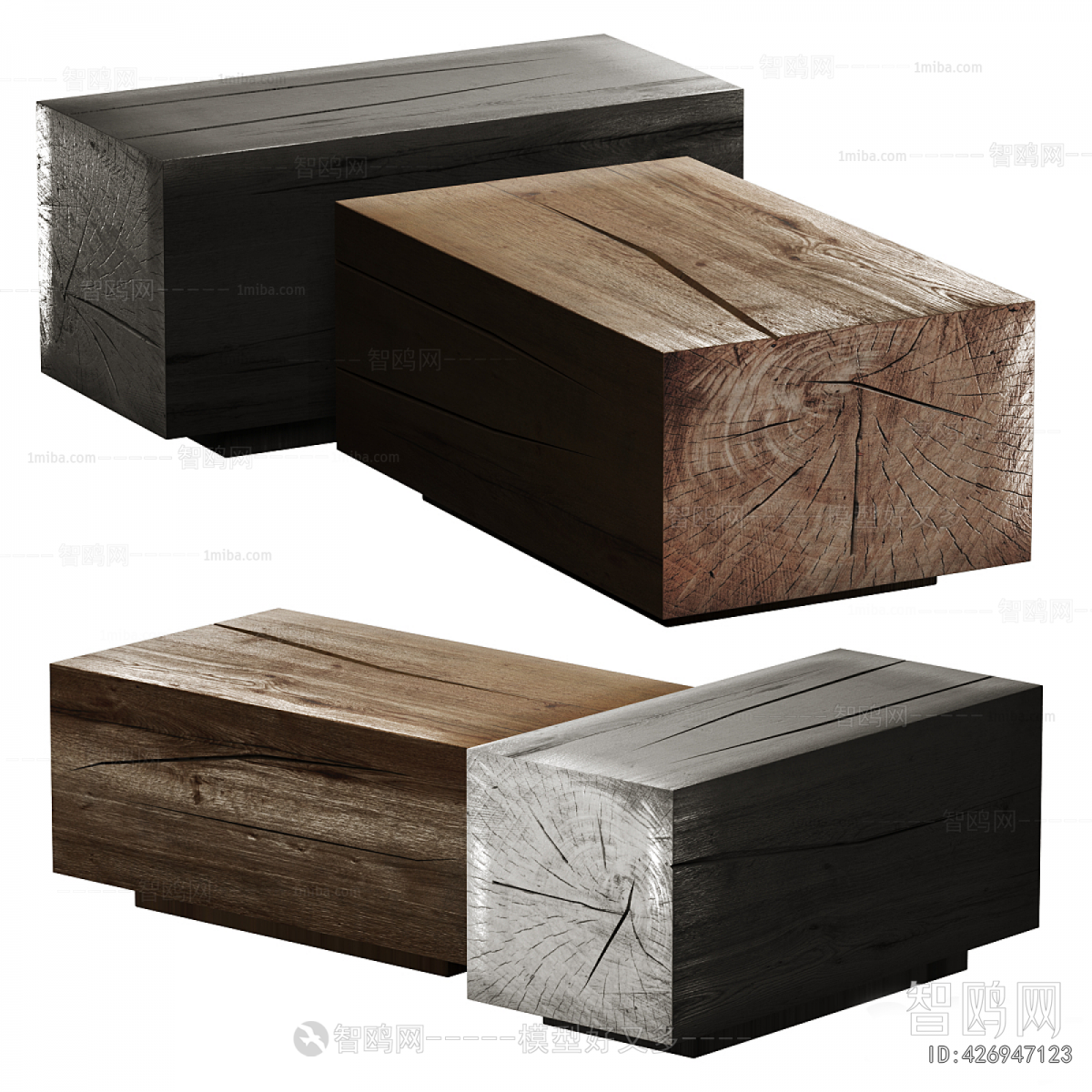 Wabi-sabi Style Coffee Table