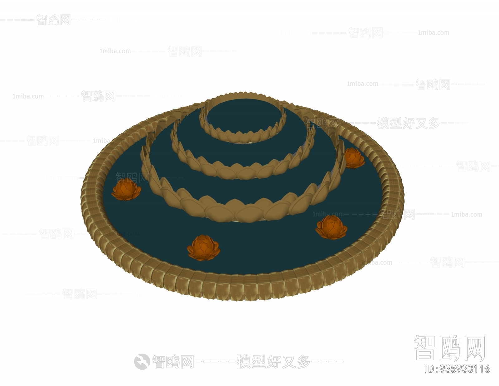 Chinese Style Rockery Waterscape