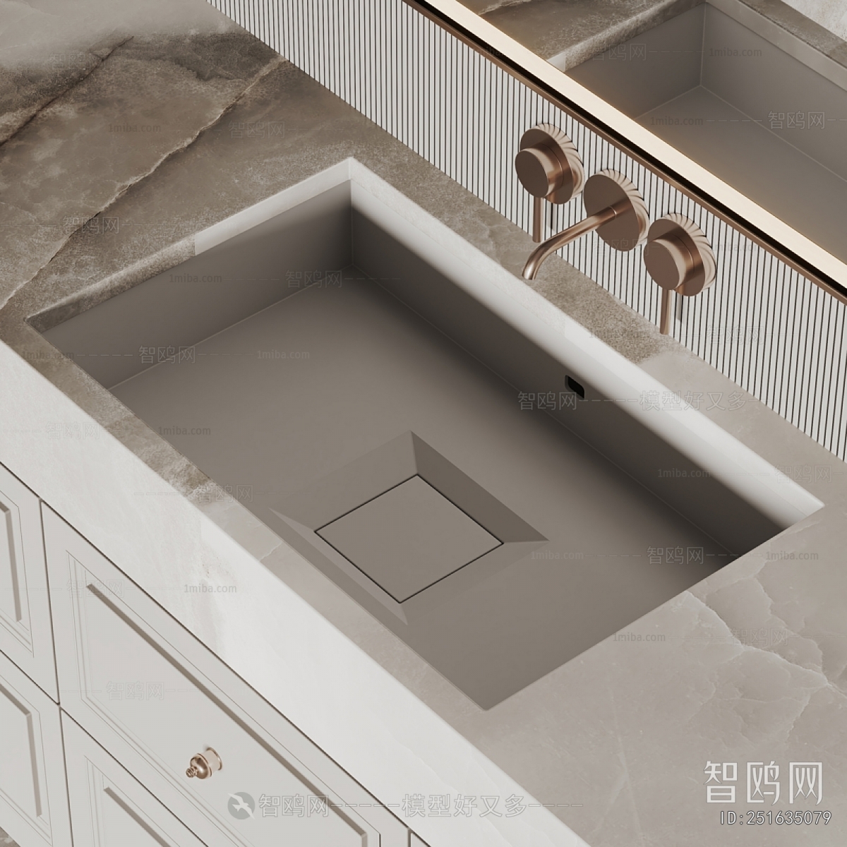 Modern Bathroom Cabinet