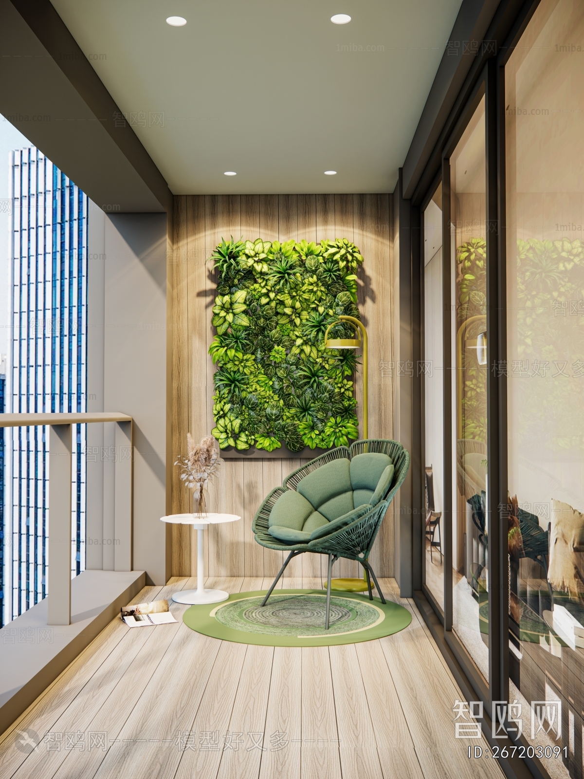 Modern Leisure Balcony