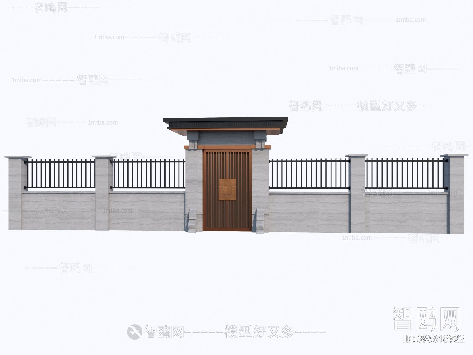 New Chinese Style Gate