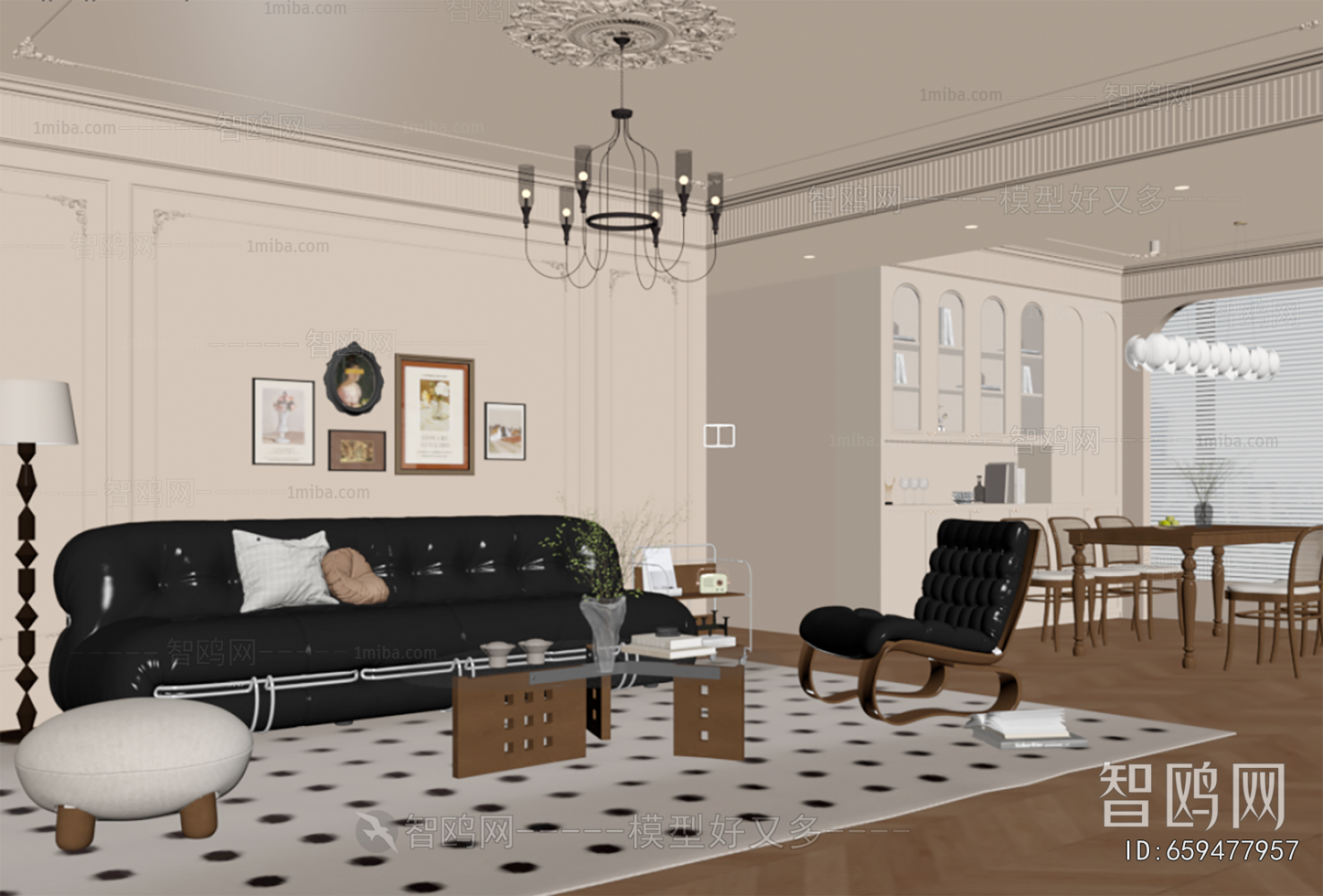 French Style A Living Room