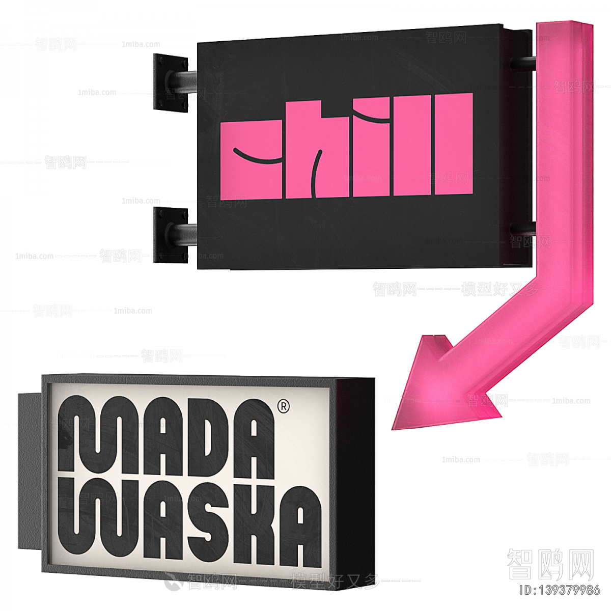 Modern Guide Board/bulletin Board