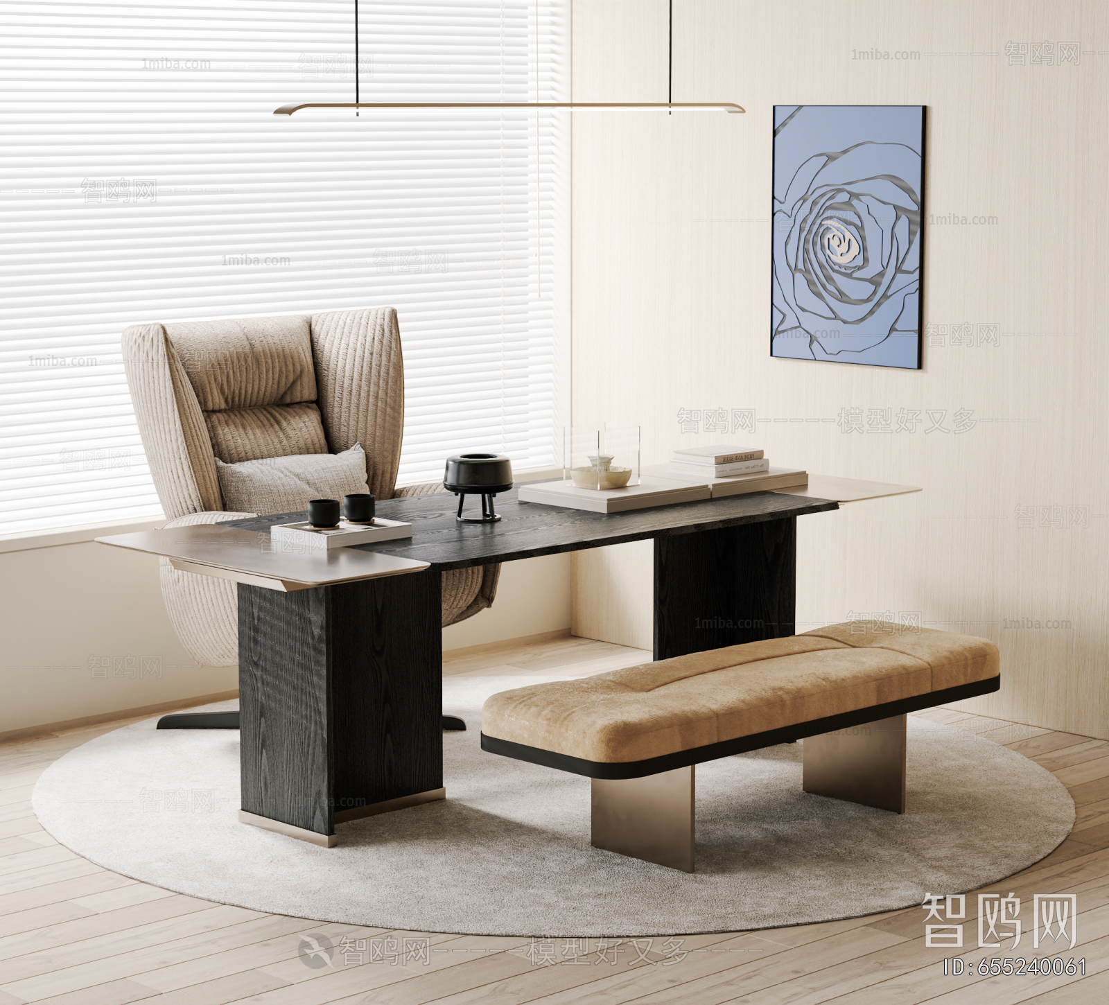 Modern Computer Desk And Chair