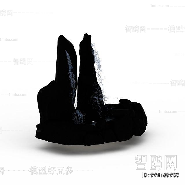 Modern Rockery Waterscape