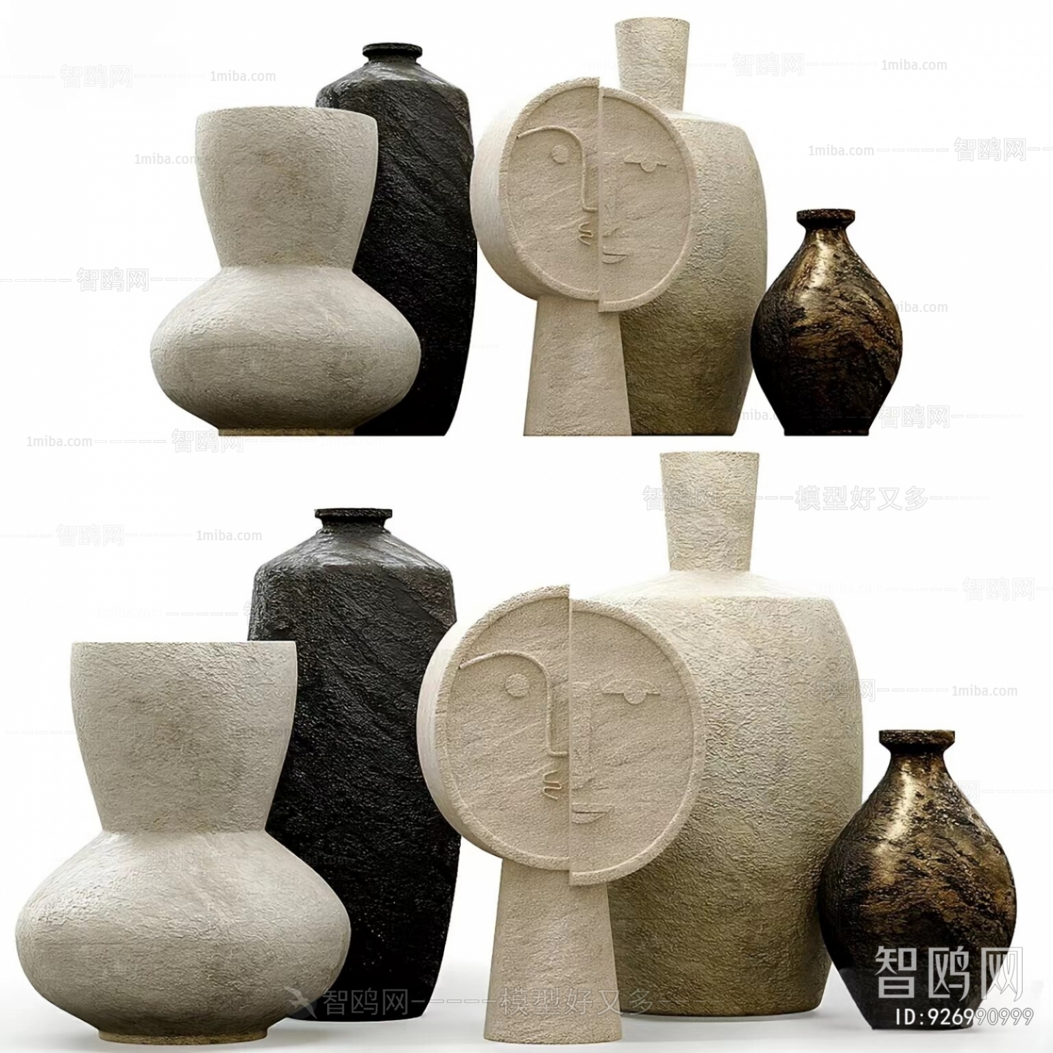 Wabi-sabi Style Clay Pot