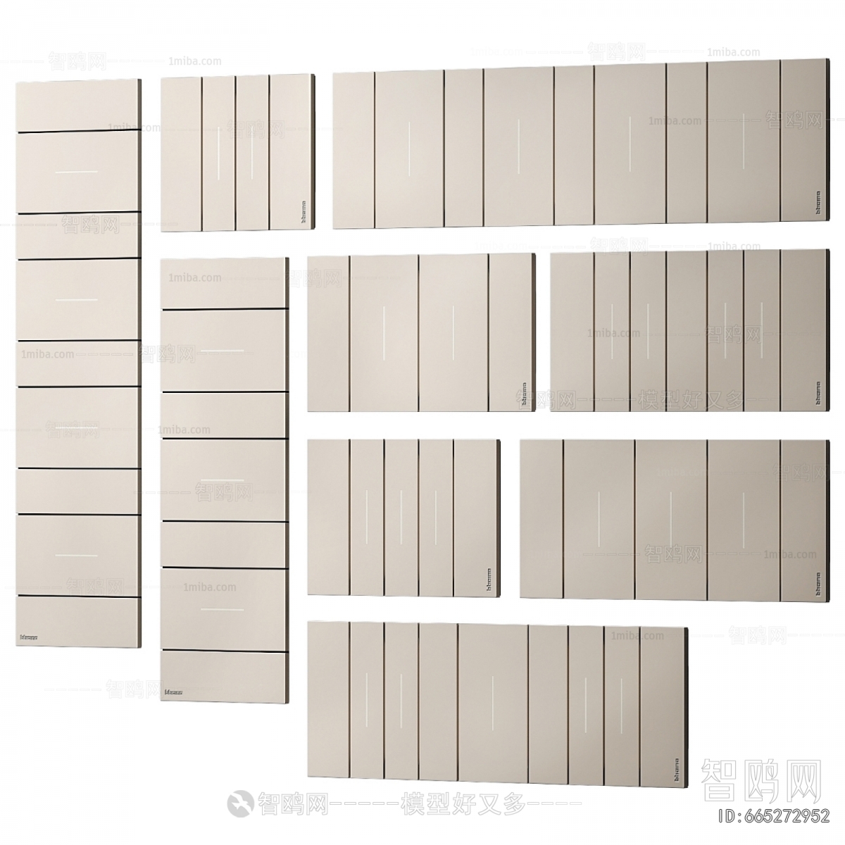 Modern Switch Socket Panel