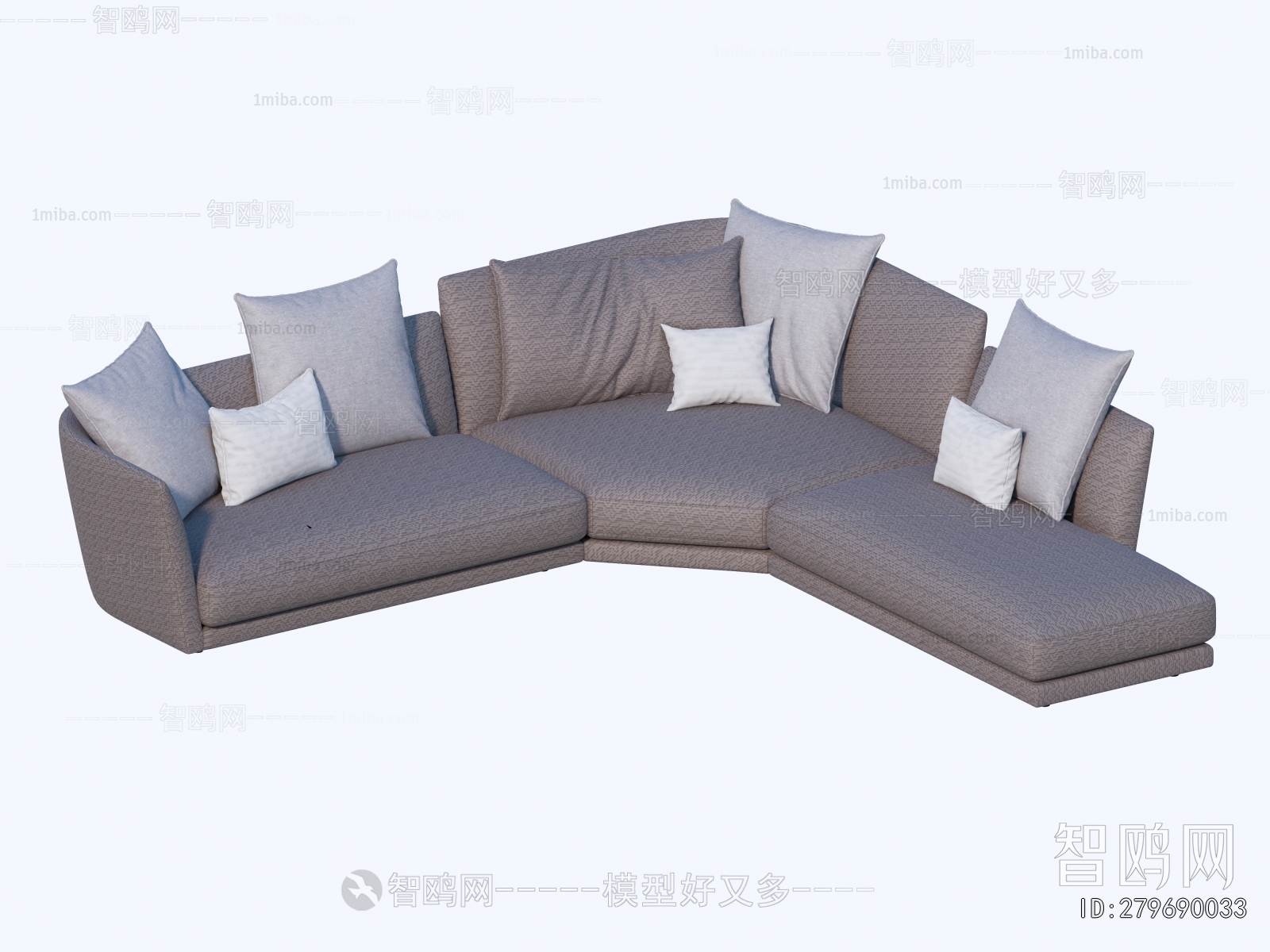 Modern Curved Sofa