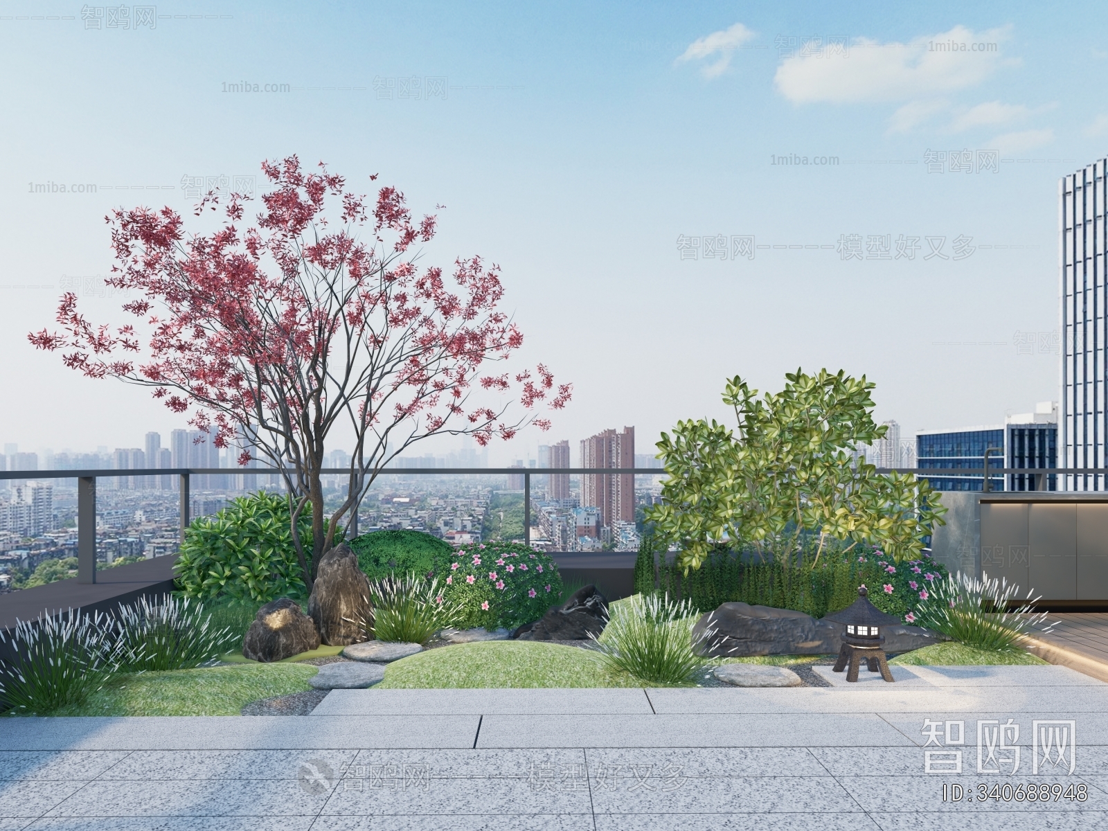 Modern Courtyard/landscape