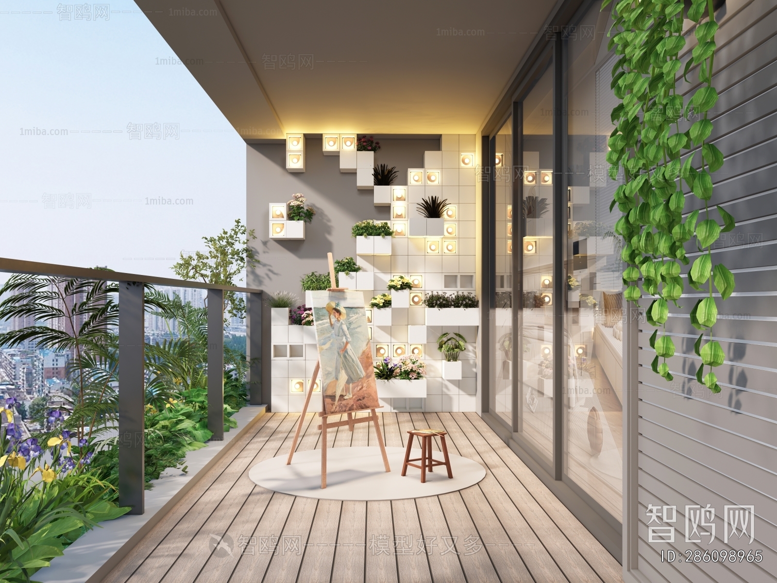 Modern Leisure Balcony