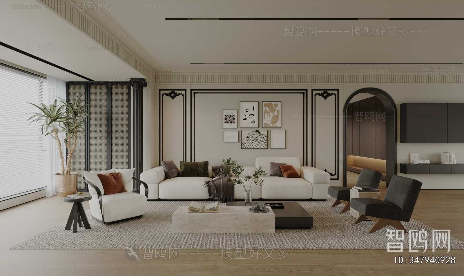 French Style A Living Room