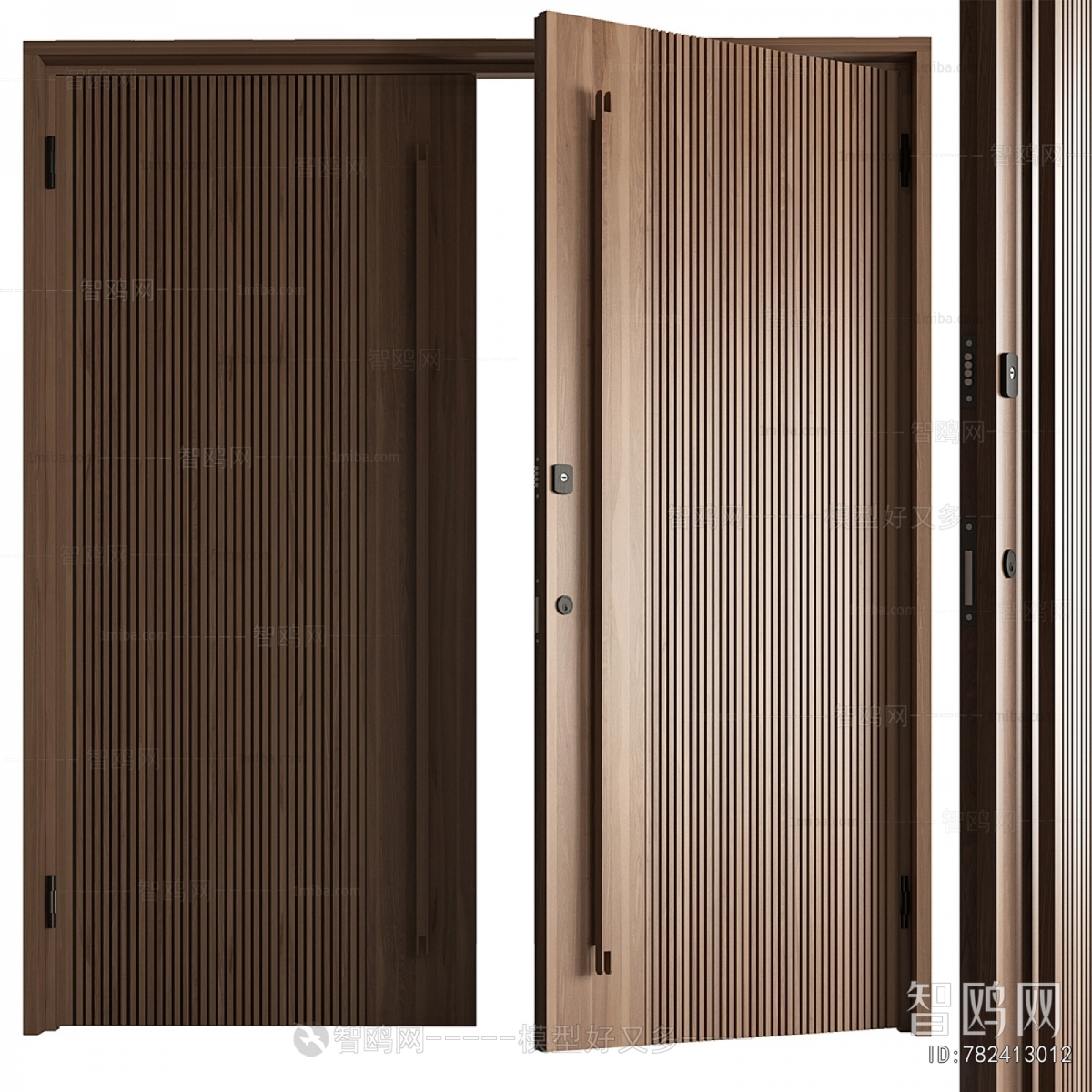 Modern Double Door