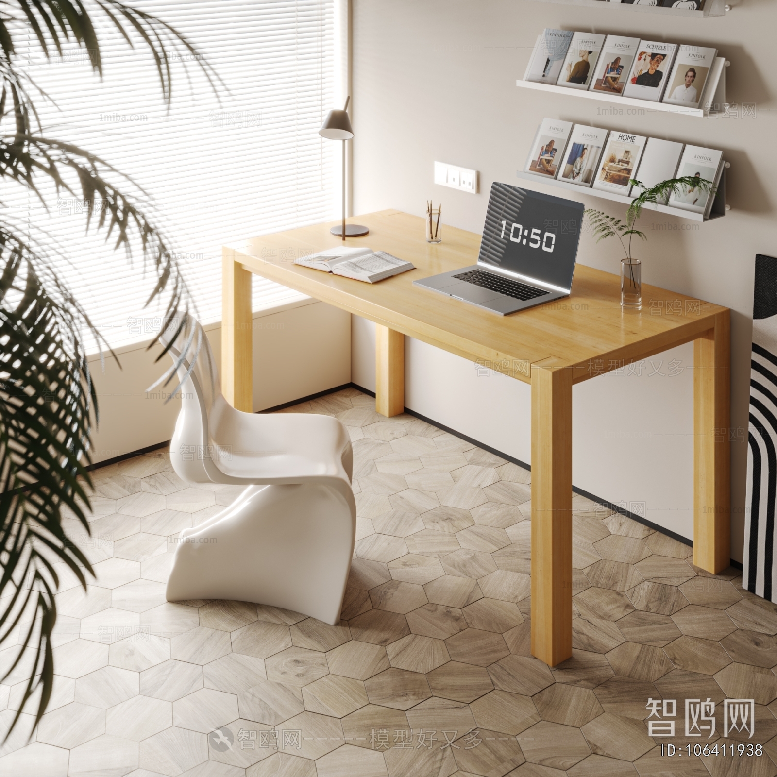 Modern Computer Desk And Chair