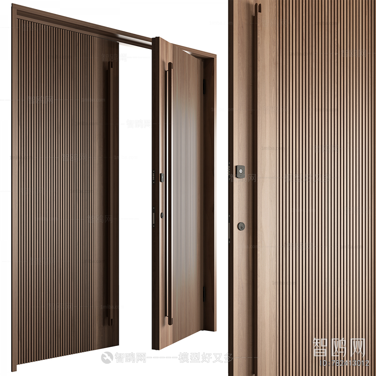 Modern Double Door