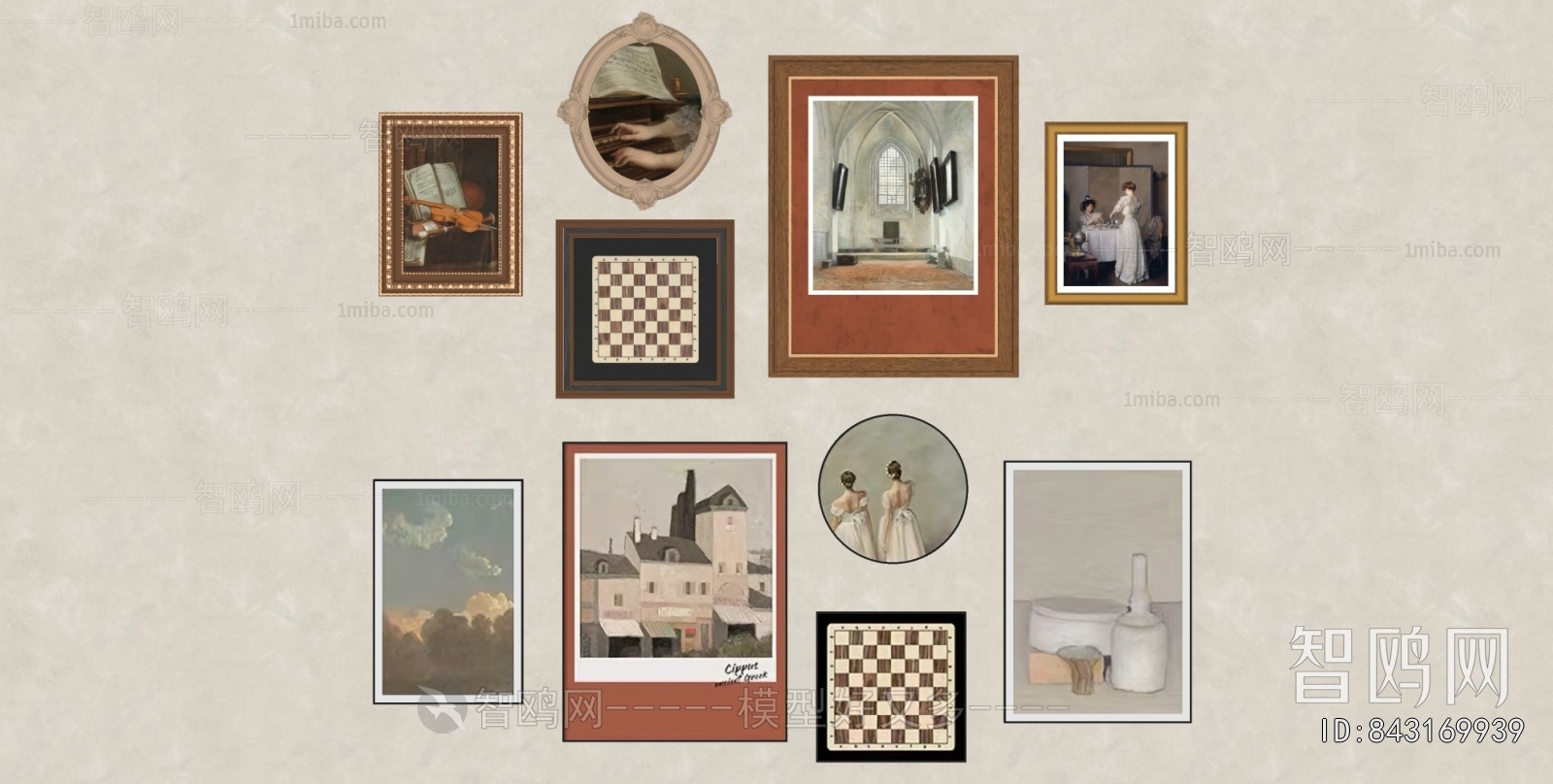 French Style Painting