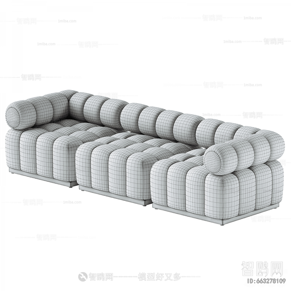 Modern Three-seat Sofa