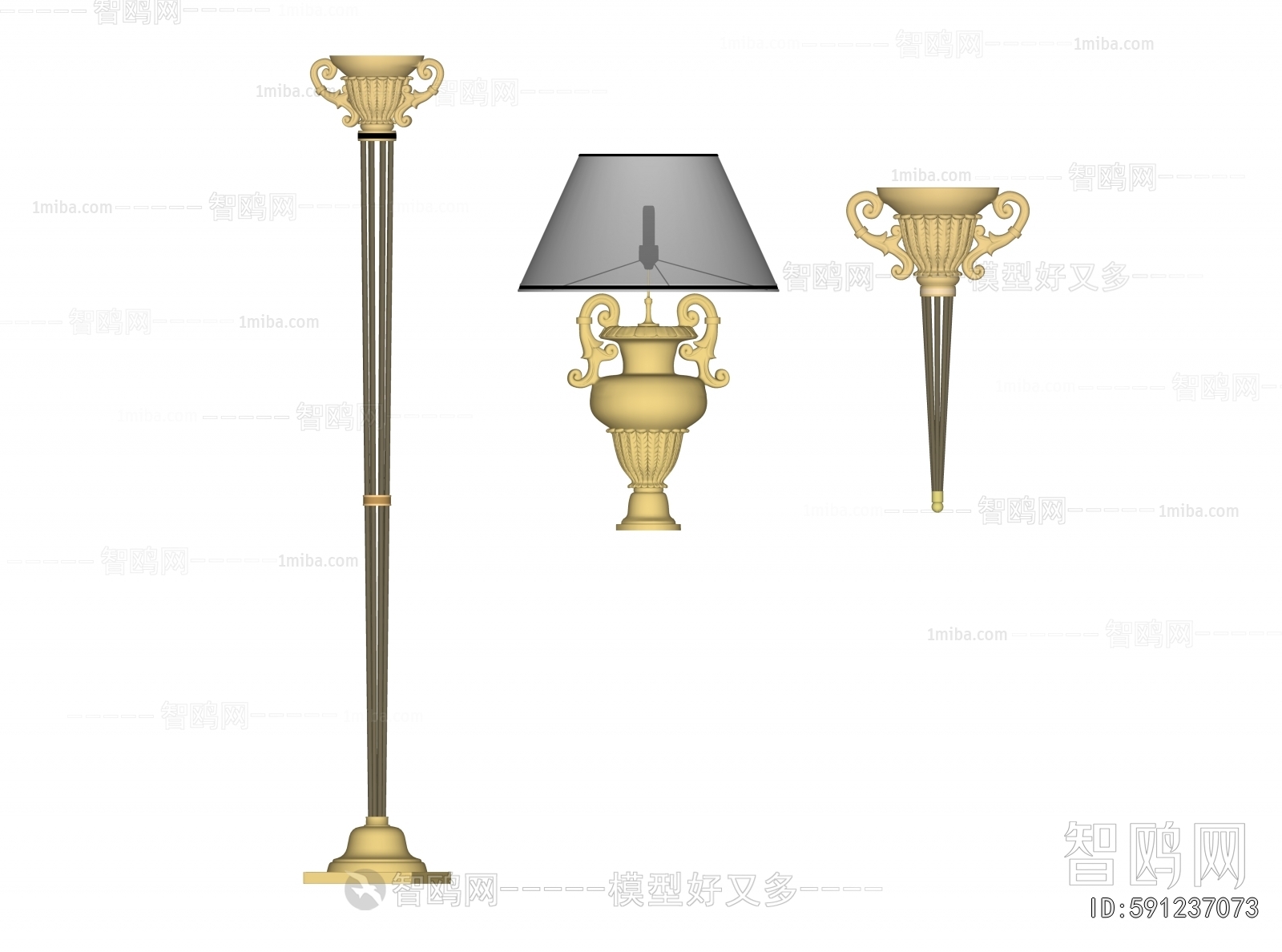 European Style Table Lamp