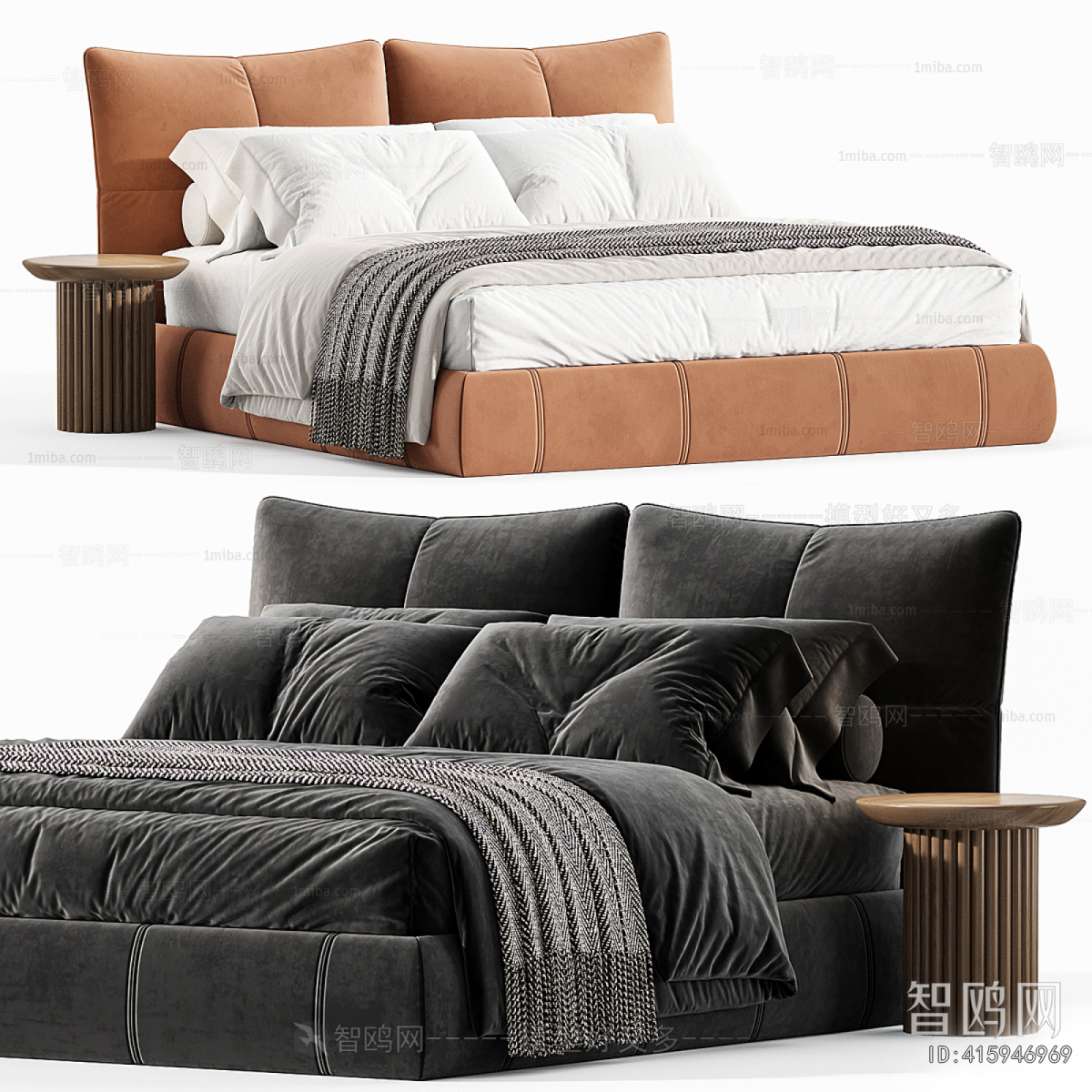 Modern Double Bed