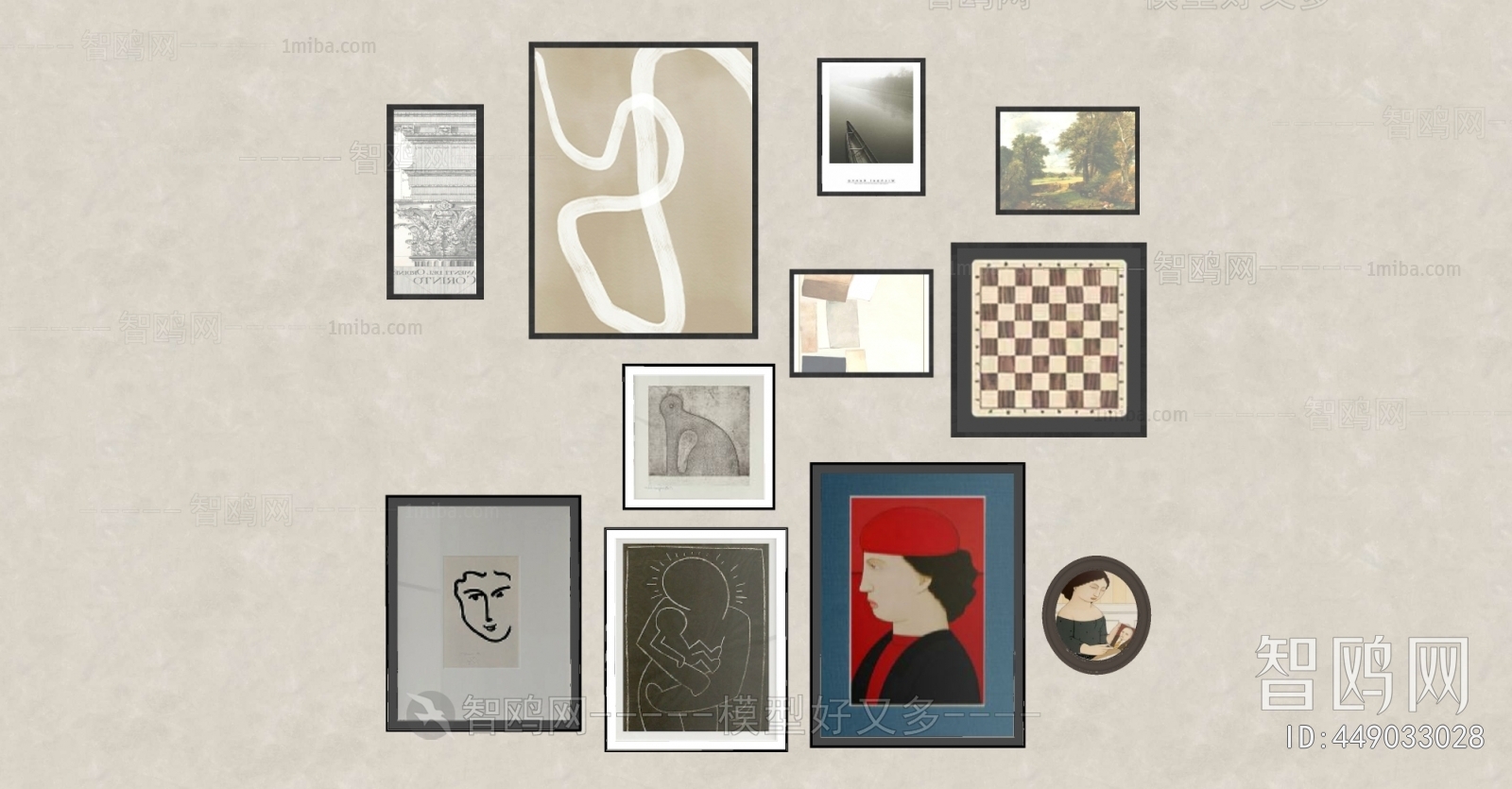 French Style Painting