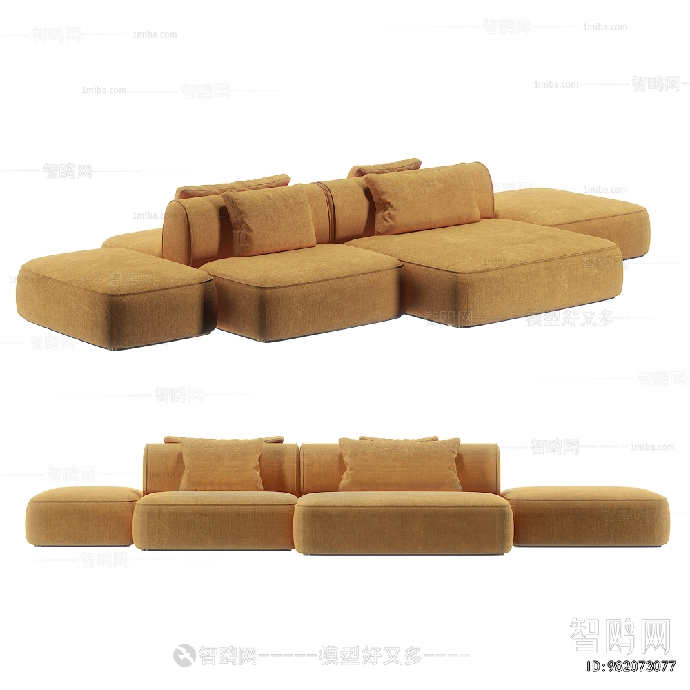 Modern Multi Person Sofa