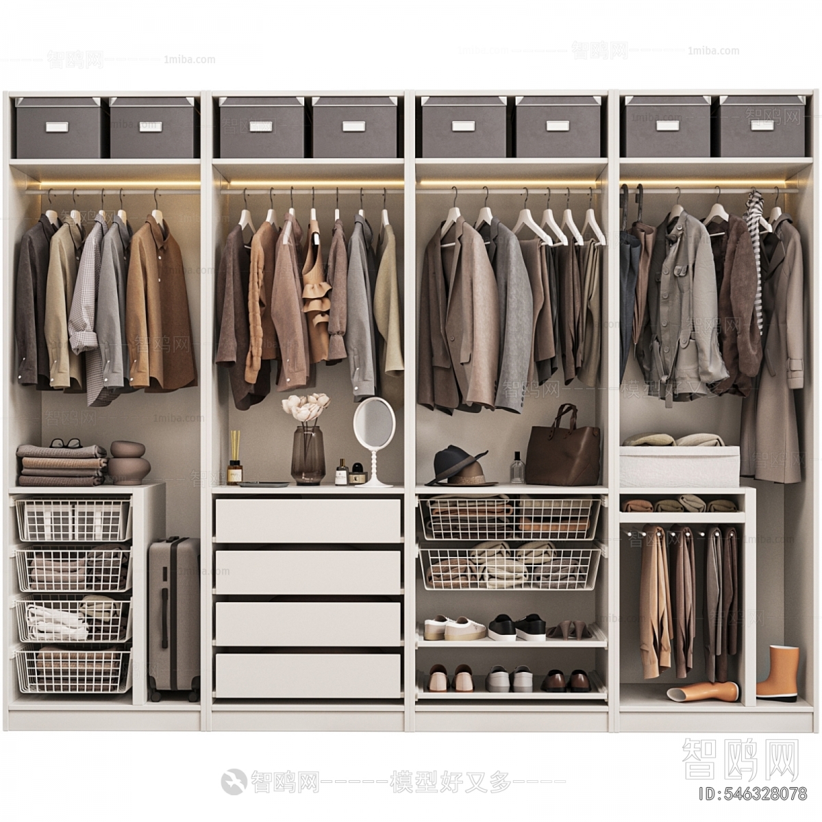 Modern The Wardrobe